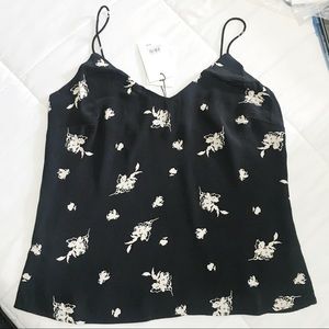 Something navy low back camisole size Small